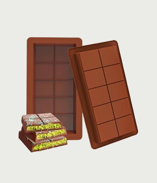 Dubai Chocolate Reusable Mold Bar