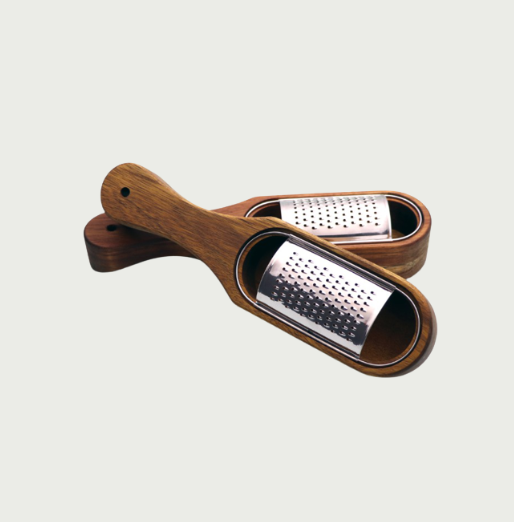 Vintage Style Wooden Grater (With Box)