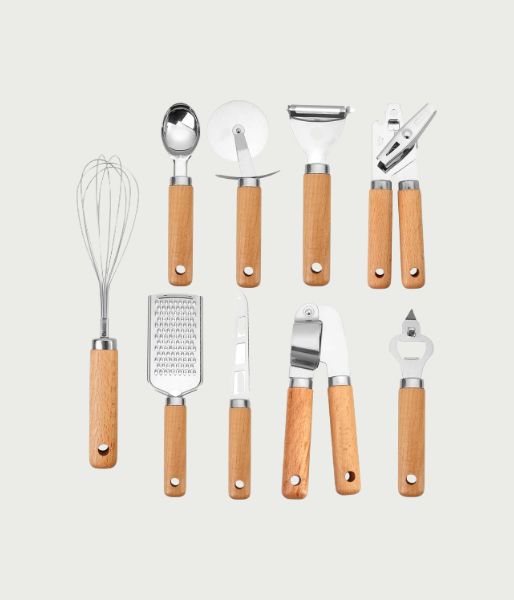 Utensil Tools with Wooden Handles