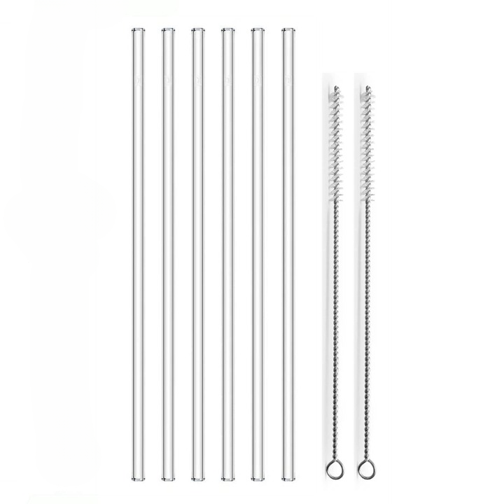 25cm Glass Straws – PAUL SHEV Designs