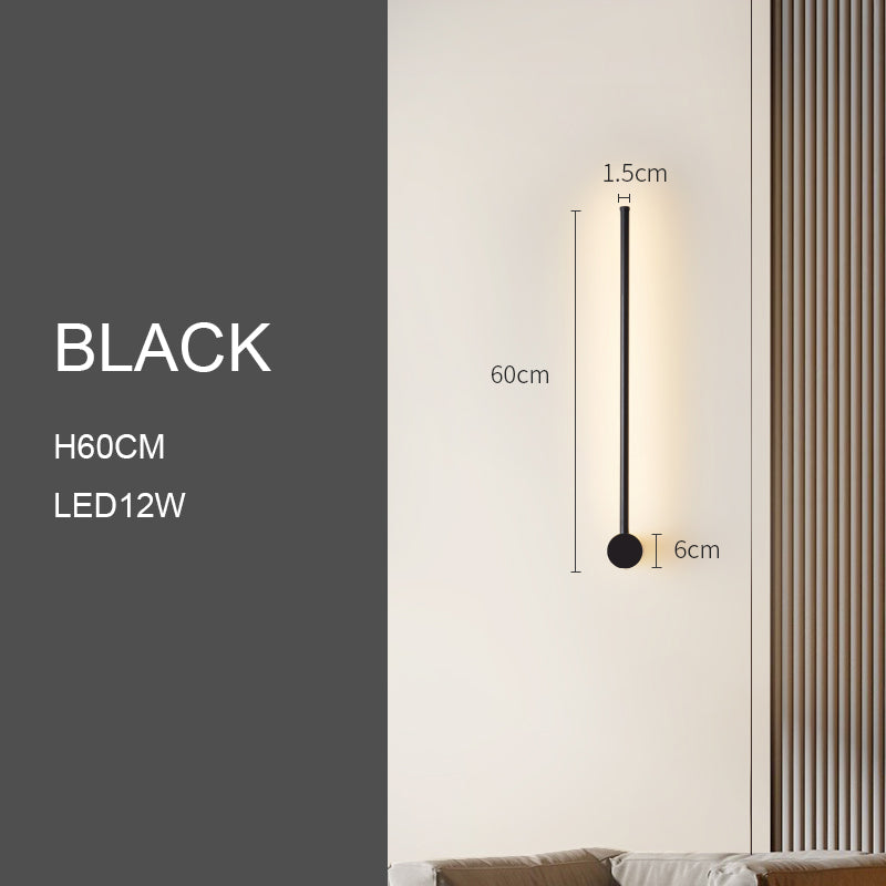 Stripe Line Wall Lamp (350° Rotation)