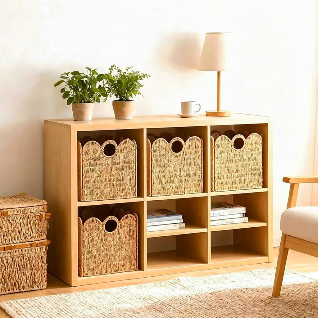 Foldable Storage Basket Bin with Handles