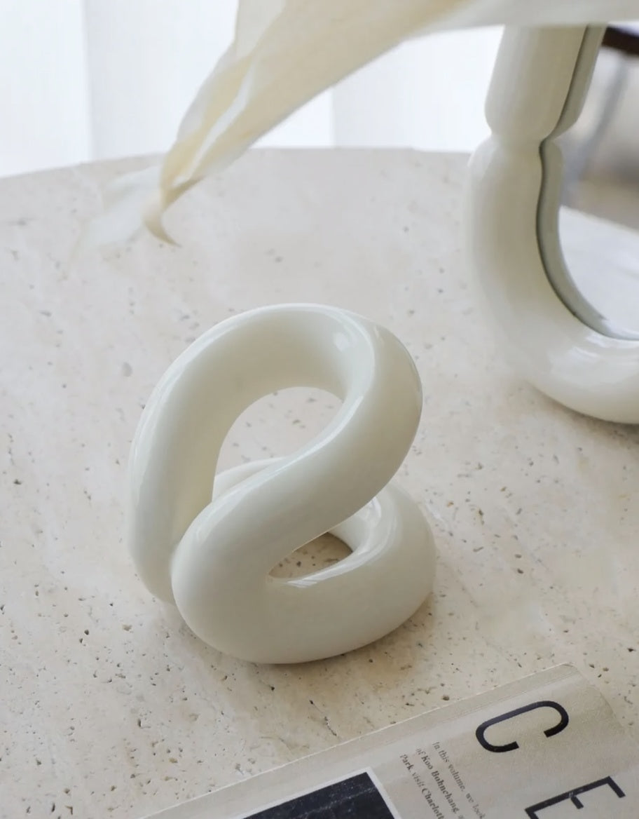 Ceramic Knot Pen Holders
