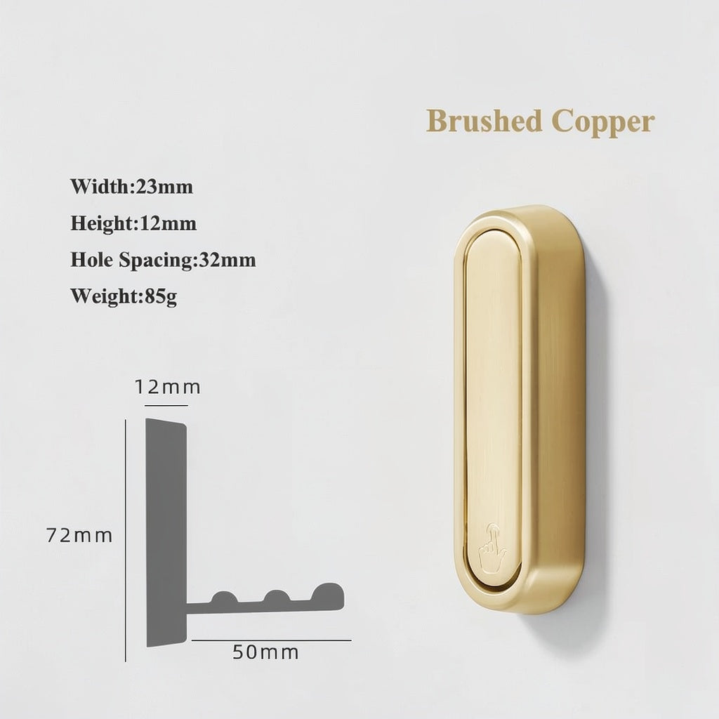 Oval Foldable Wall Hook