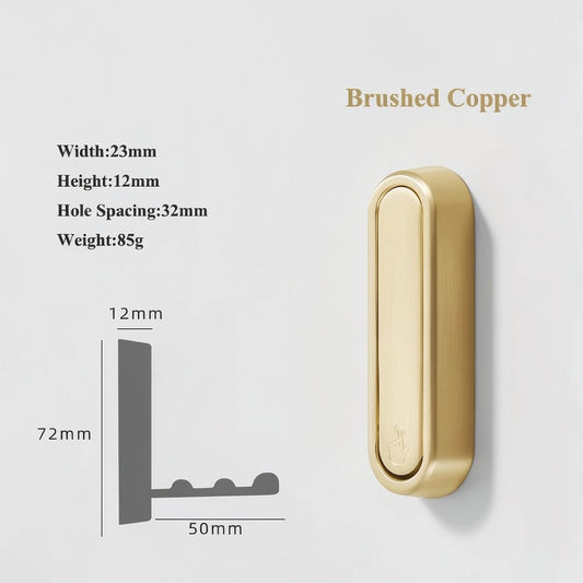 Oval Foldable Wall Hook