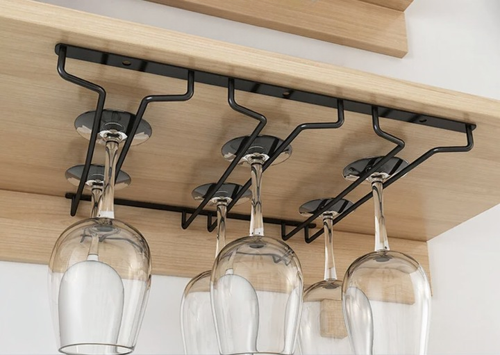 Wine Glasses Metal Hanging Rack