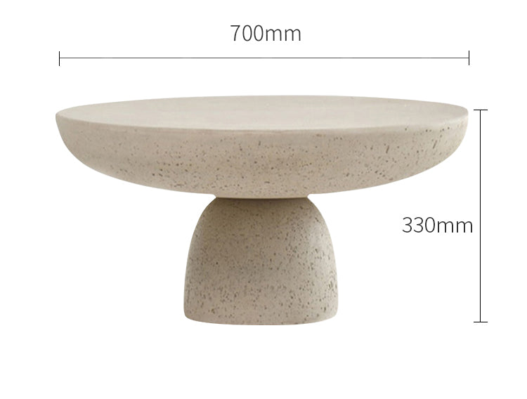 Soft Minimalistic Round Tables